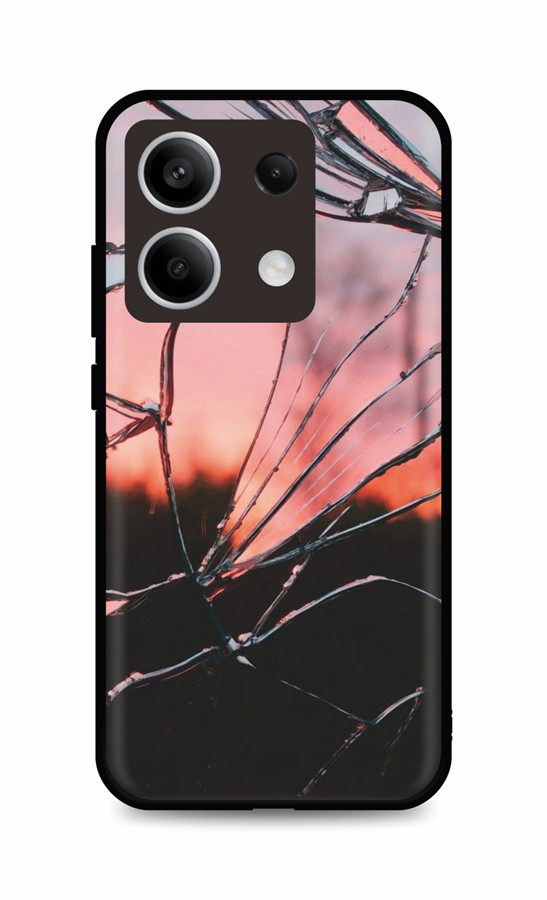Kryt TopQ LUXURY Xiaomi Redmi Note 13 5G pevný Pink Broken 122710