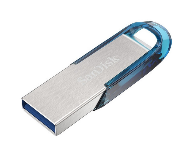 Flash Disk SanDisk Ultra Flair USB 3.0 64GB modrý 64361