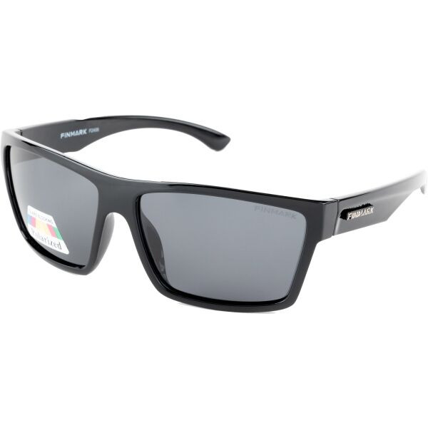 Finmark POLARIZED SUNGLASSES Sluneční polarizační brýle, černá, velikost