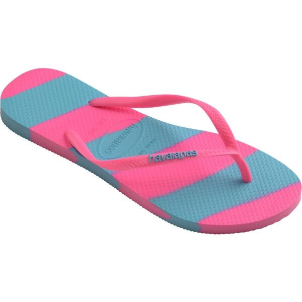 HAVAIANAS SLIM COLOR FUN Dámské žabky, růžová, velikost 43/44