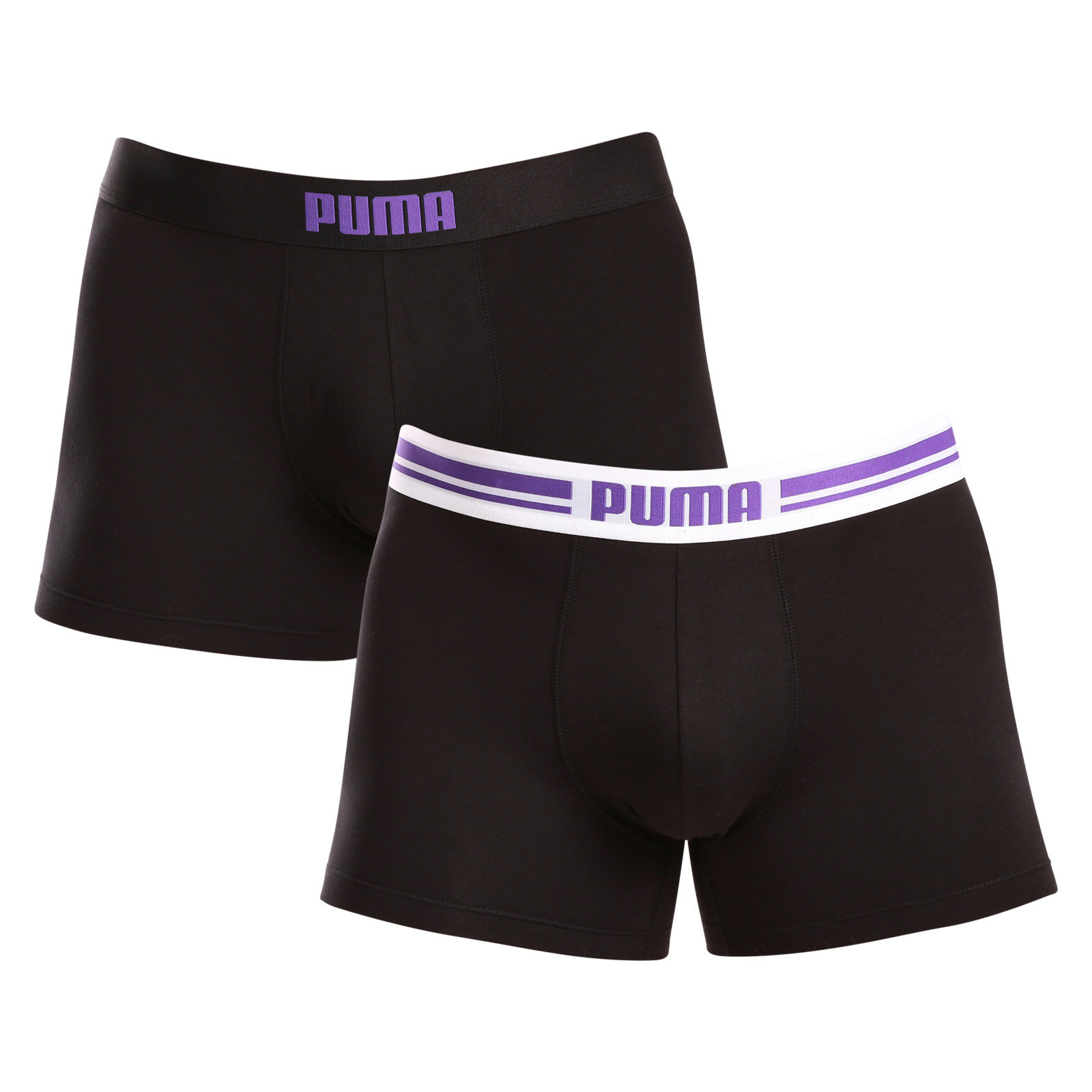 2PACK pánské boxerky Puma černé (701226763 008) XL