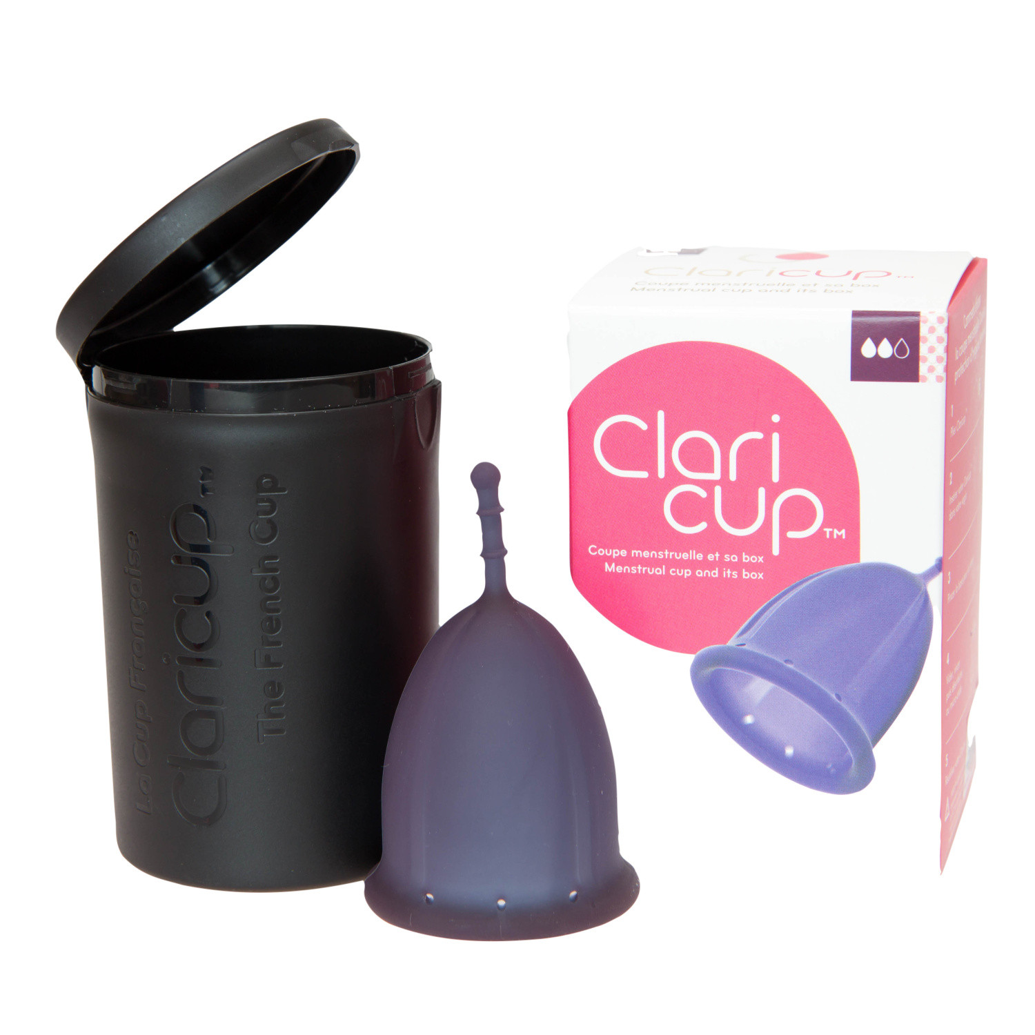 Menstruační kalíšek Claricup Violet 2 (CLAR07)