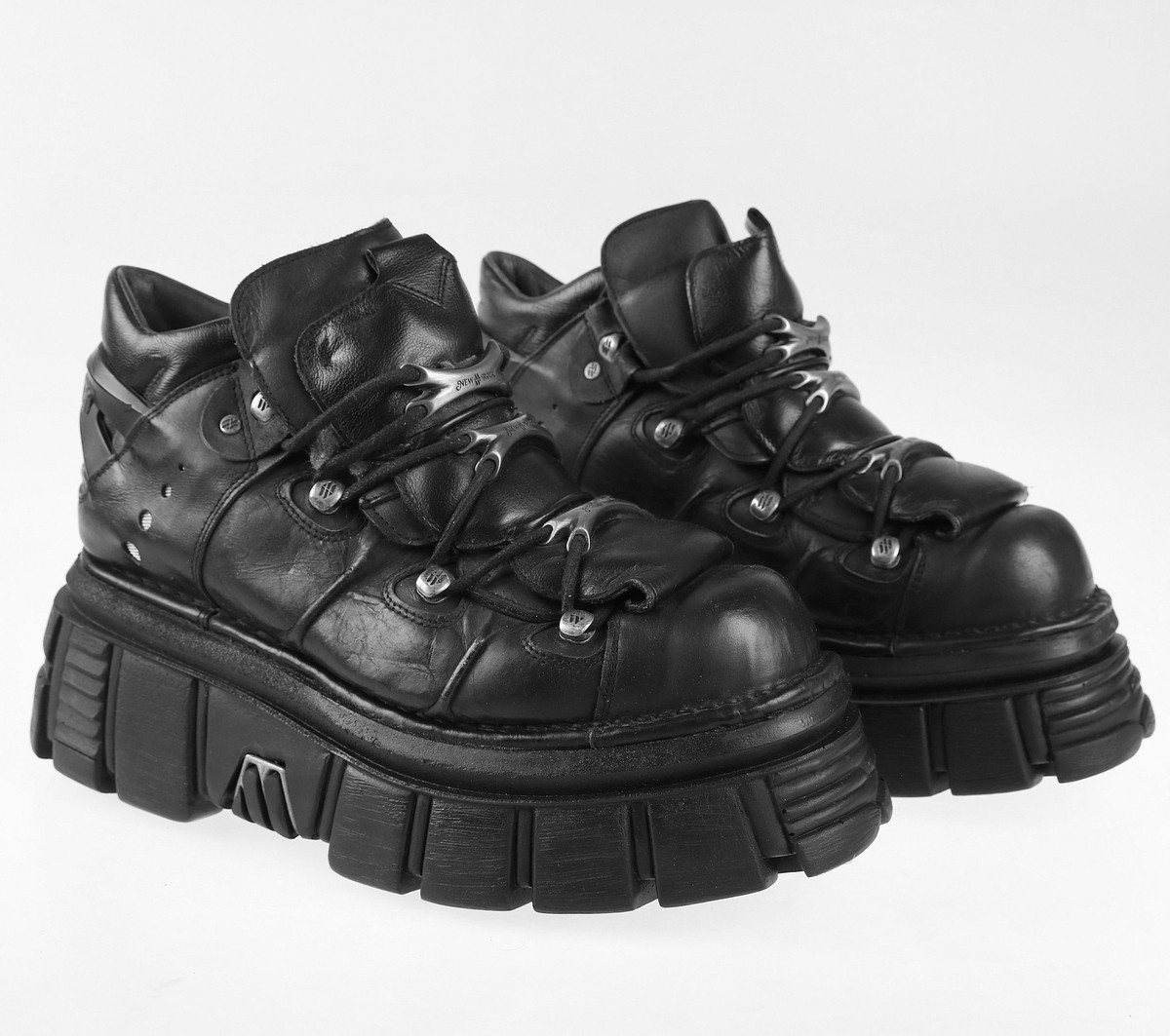 boty NEW ROCK - ITALI NEGRO - POŠKOZENÉ 46