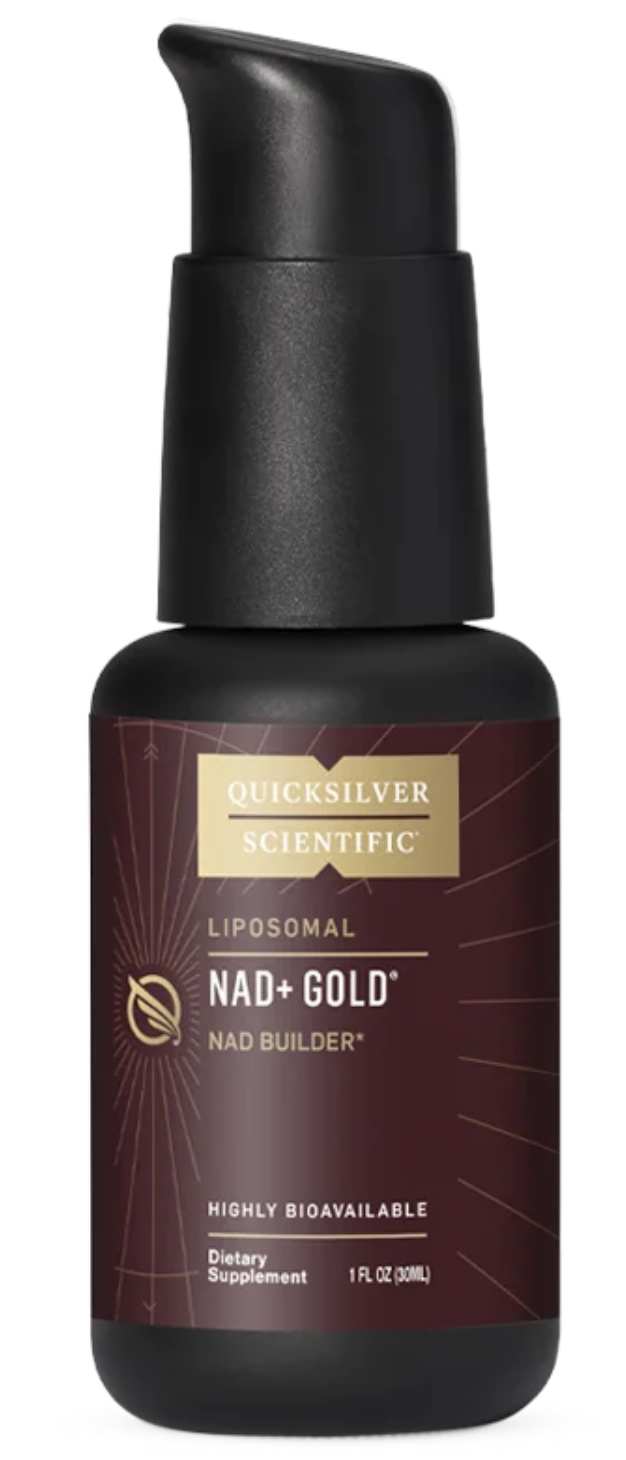 Quicksilver Scientific Liposomal NAD+ Gold®, lipozomální NAD+, 30 ml