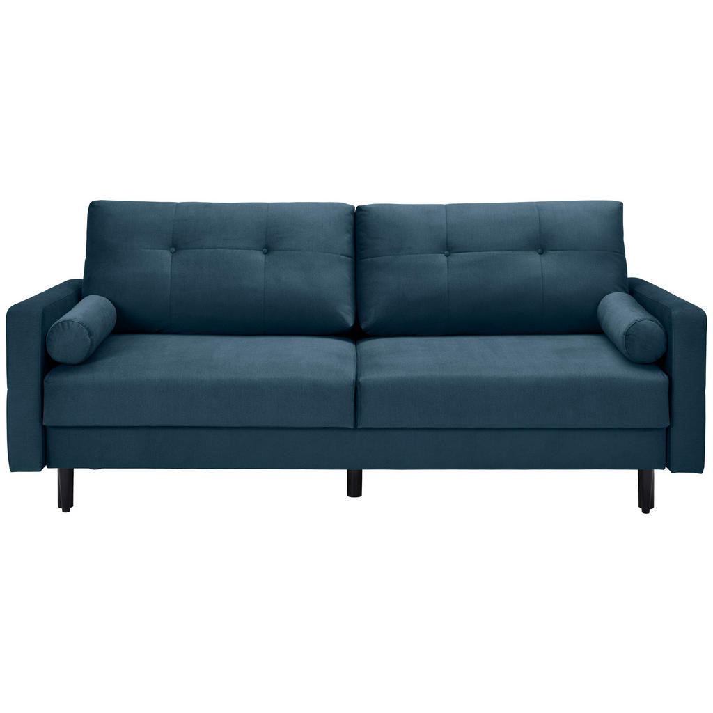 Carryhome ROZKLÁDACÍ POHOVKA, textil, modrá