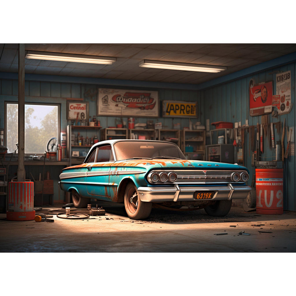 OBRAZ NA PLÁTNĚ, vozidla, 135/100 cm