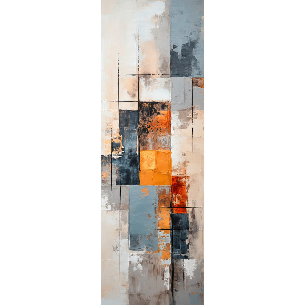 OBRAZ NA PLÁTNĚ, abstraktní, 30/80 cm