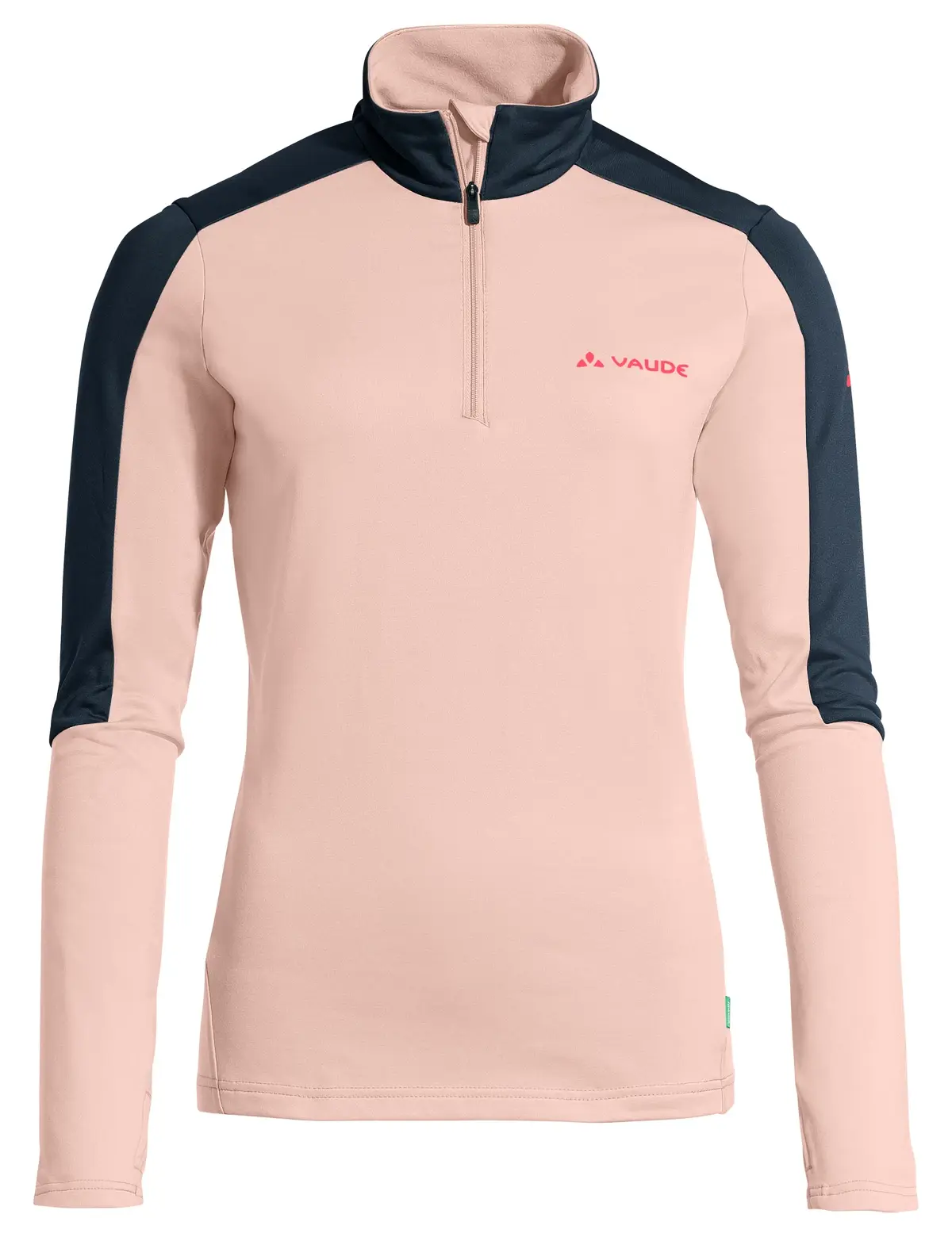 Dámská mikina VAUDE  Livigno Halfzip II W's Sand Rose, 40