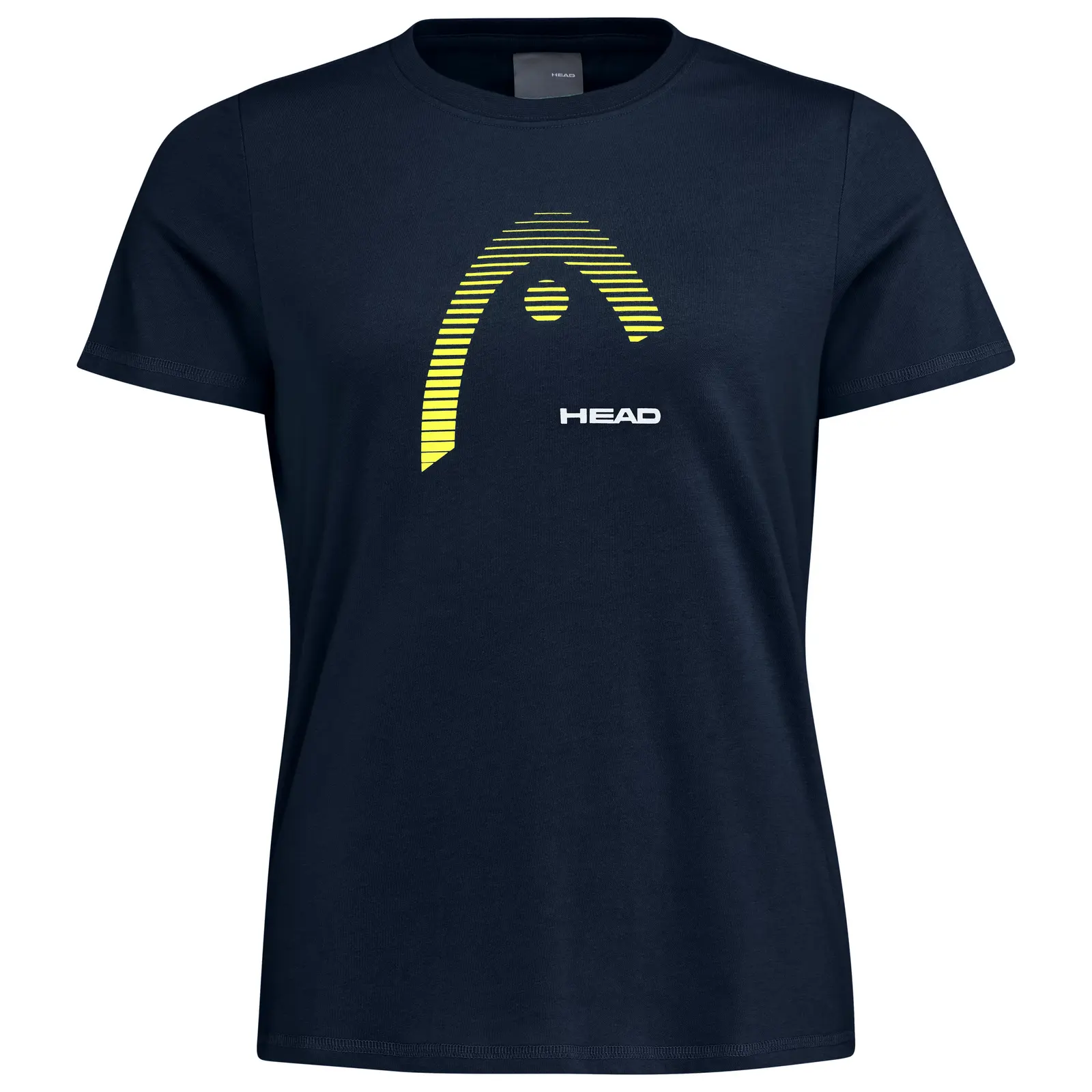 Dámské tričko Head Club Lara T-Shirt Women Dark Blue/Yellow M