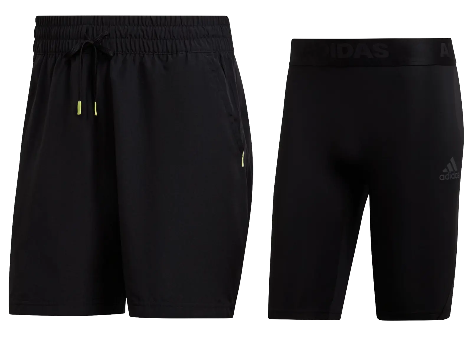 Pánské šortky adidas  Paris 2 in 1 Short Black XXL