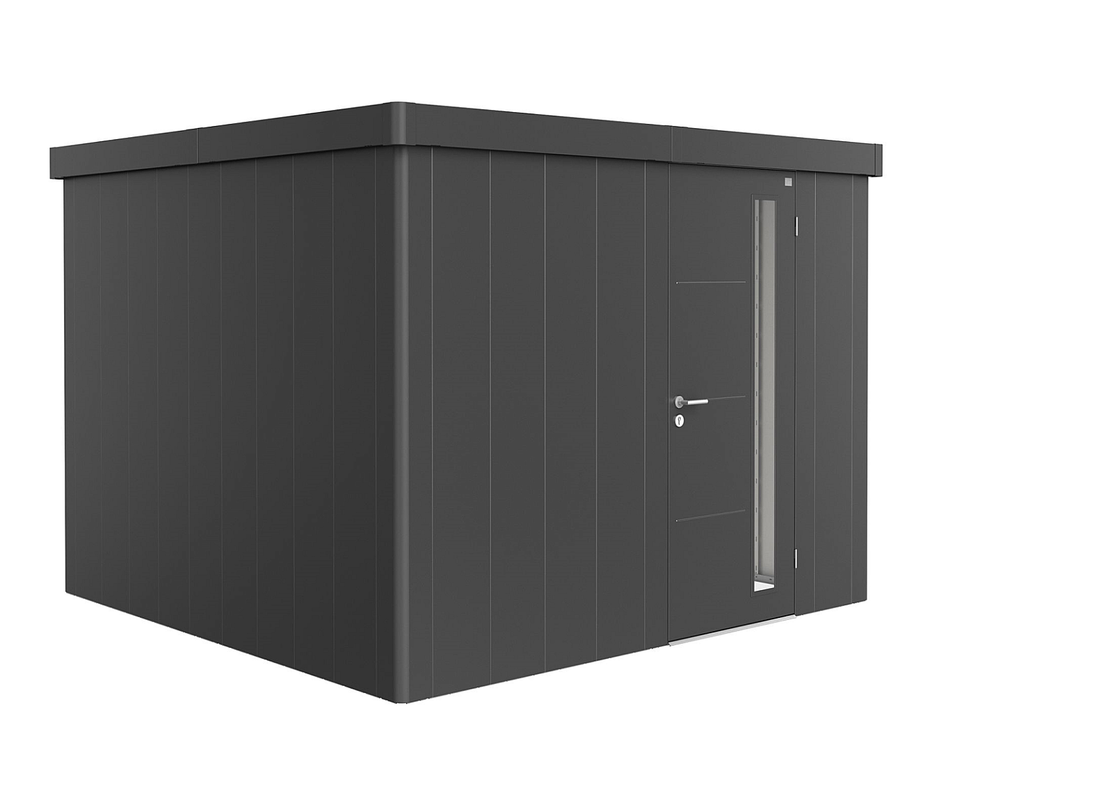 Biohort Zahradní domek BIOHORT Neo 3C 292 × 292 cm (tmavě šedá metalíza)