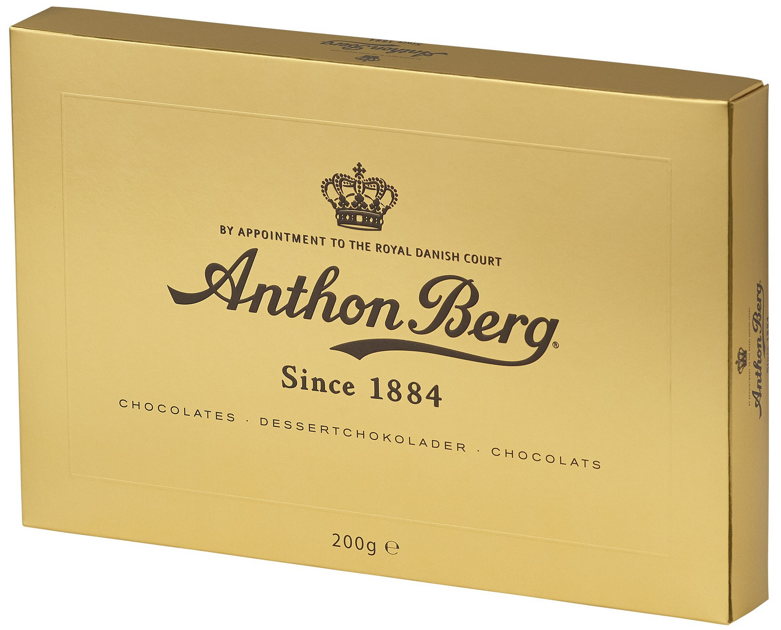 Glomex, s.r.o. Anthon Berg luxusní bonboniéra Luxury Gold 200 g