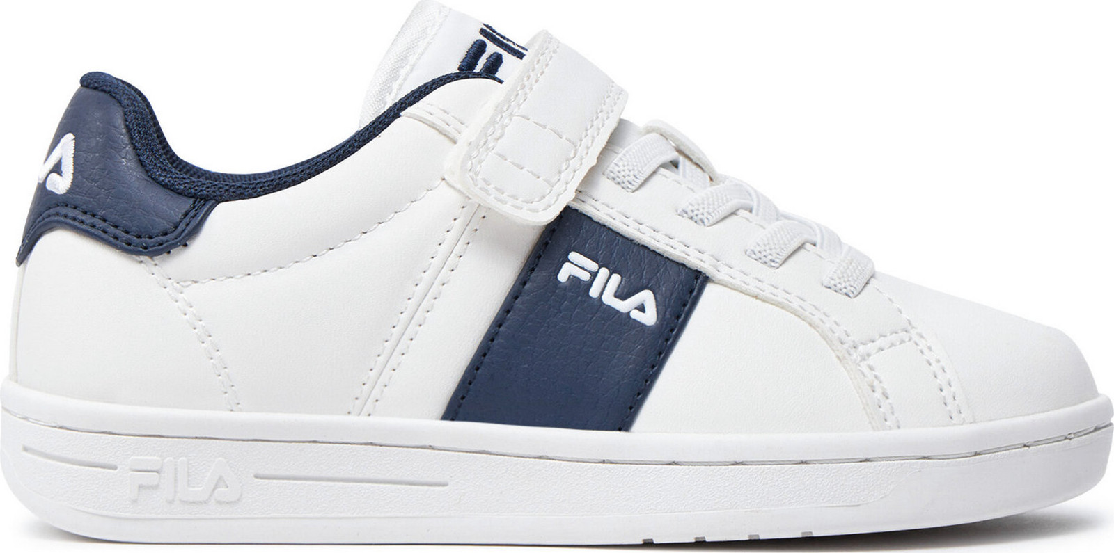 Sneakersy Fila Crosscourt Line Velcro Kids FFK0184 Bílá