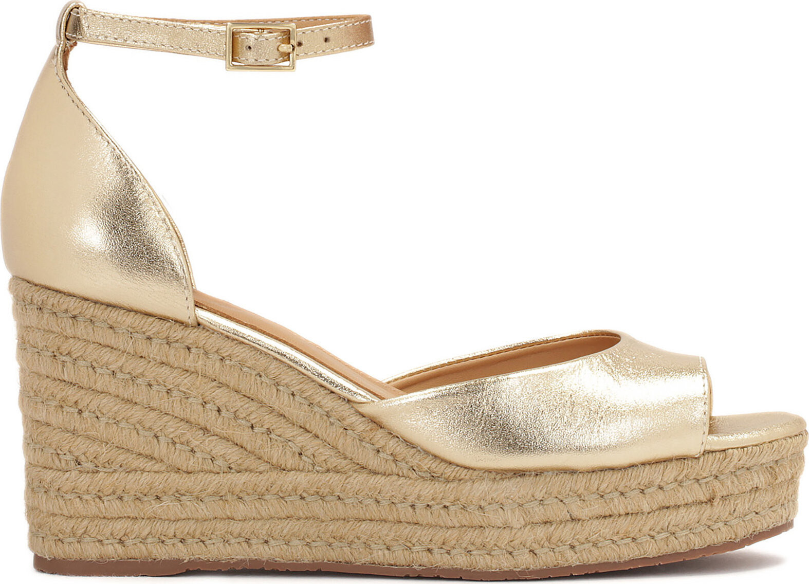 Espadrilky Kazar Macadamia 80590-01-13 Gold