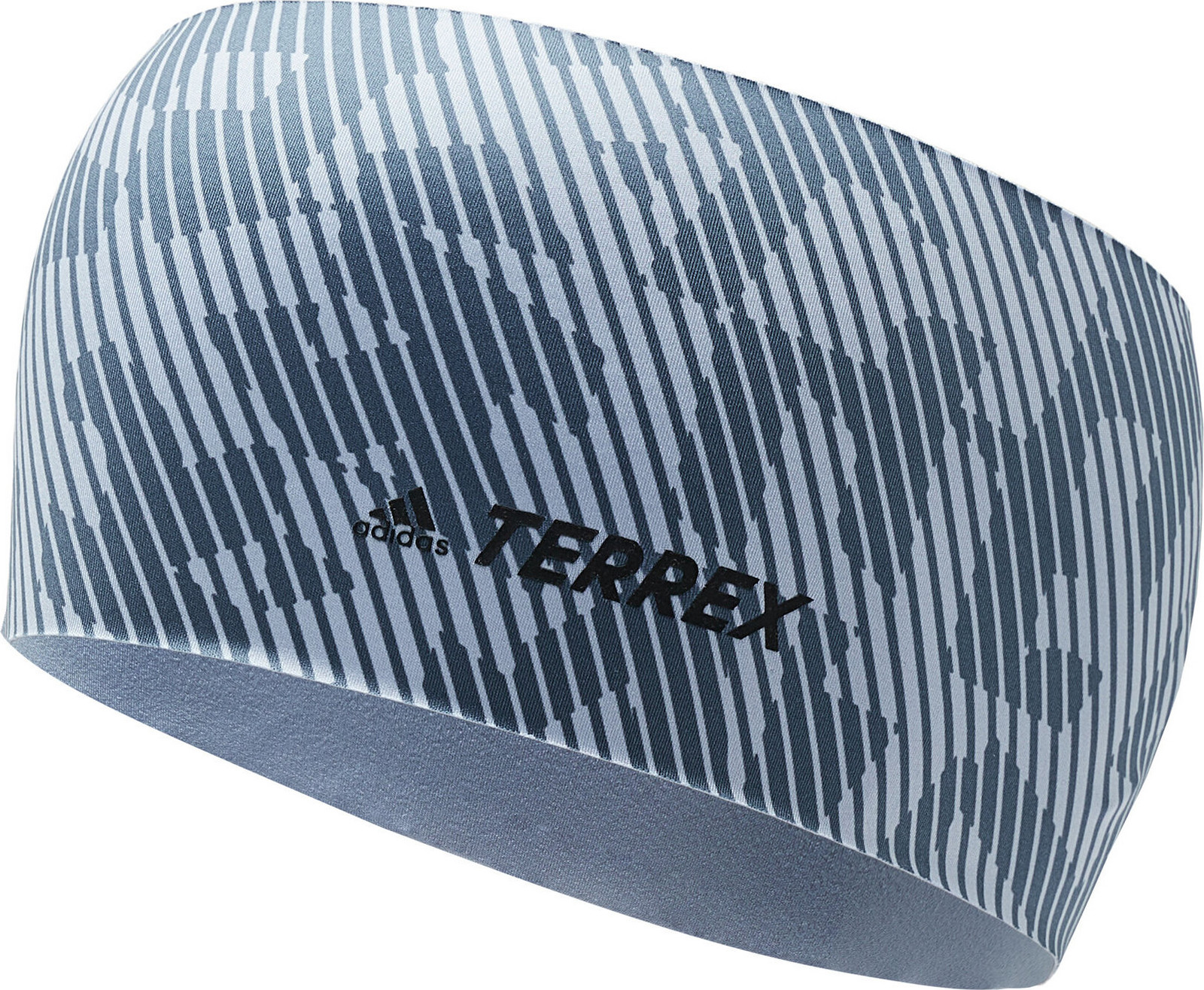 Textilní čelenka adidas Terrex AEROREADY Graphic Headband IB2386 Světle modrá