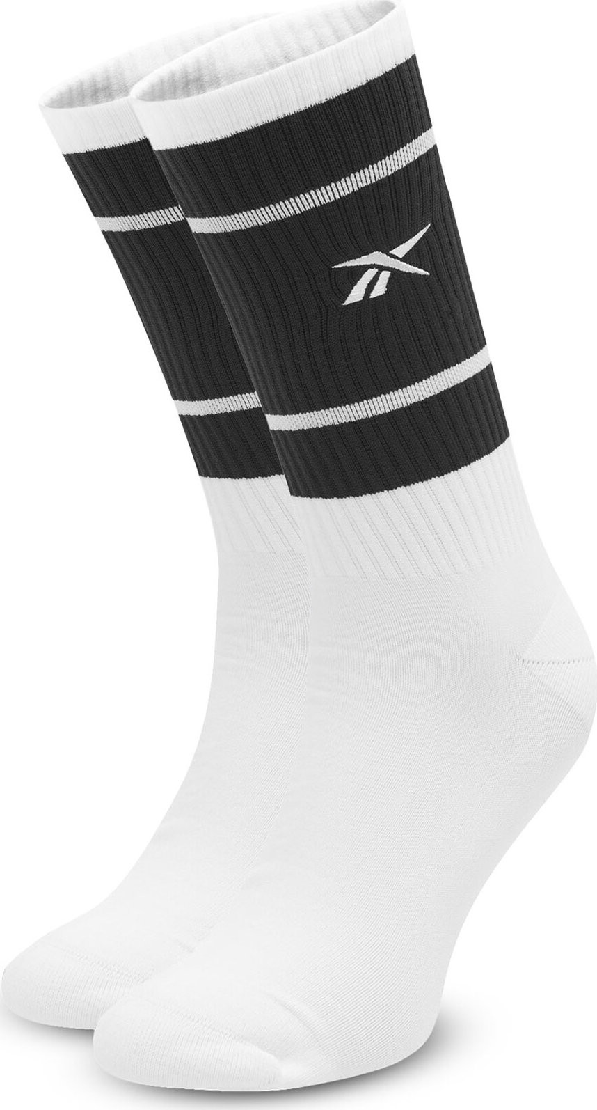 Klasické ponožky Unisex Reebok CL Basketball Sock HC1906 White