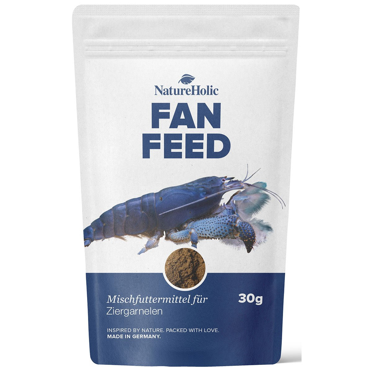 NatureHolic – Fan Feed krmivo pro vějířové krevety – 30 g