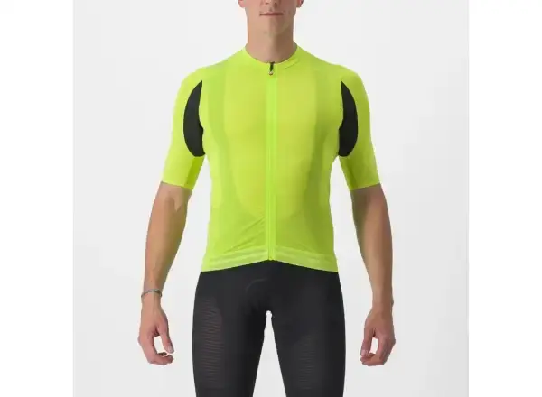 Castelli Superleggera 3 pánský dres krátký rukáv Electric Lime vel. M