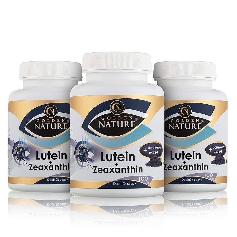 2+1 Golden Nature Lutein+Zeaxanthin 300 cps. - Golden Nature