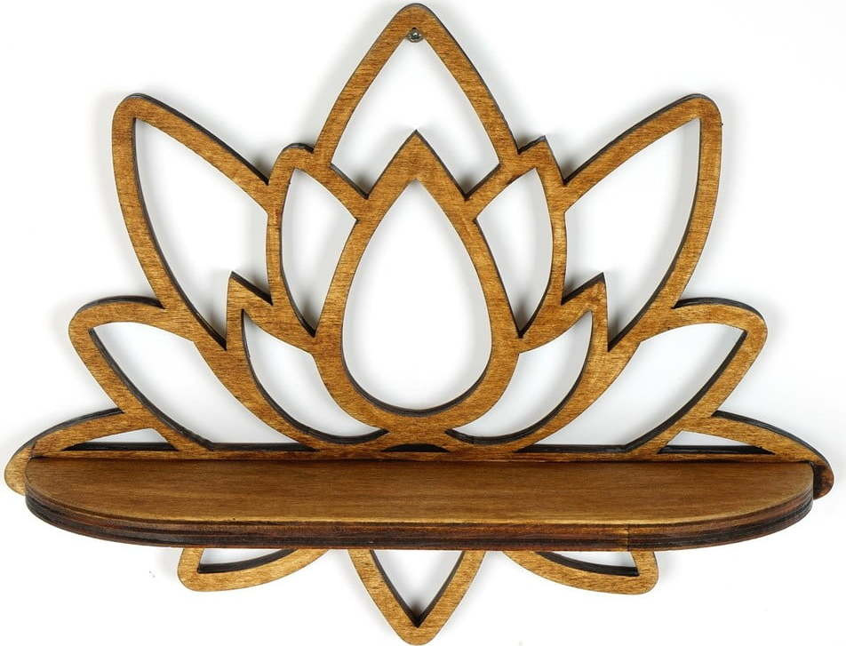 Police v přírodní barvě 33 cm Lotus – Kalune Design
