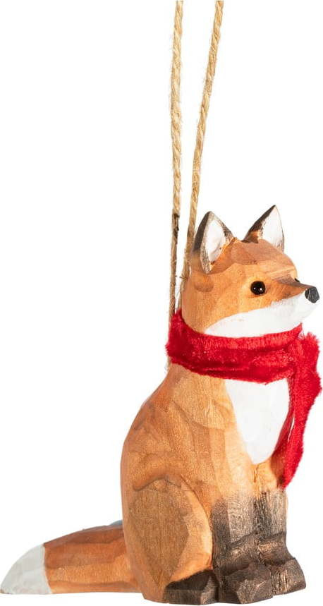 Dřevěná vánoční ozdoba Fox – Sass & Belle