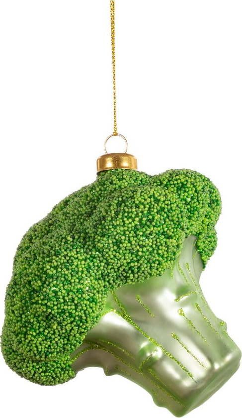 Skleněná vánoční ozdoba Broccoli – Sass & Belle