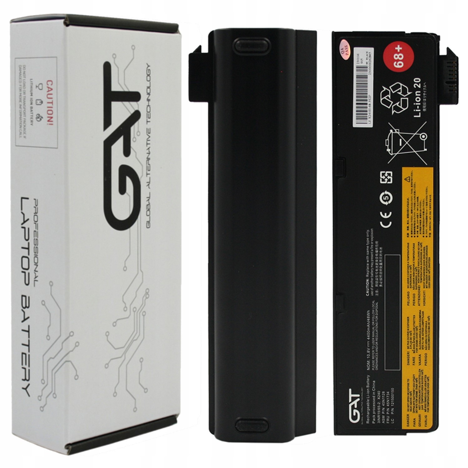 Baterie pro Lenovo ThinkPad T440 T440s T450 T450s T550 X240 X240s X250 L450