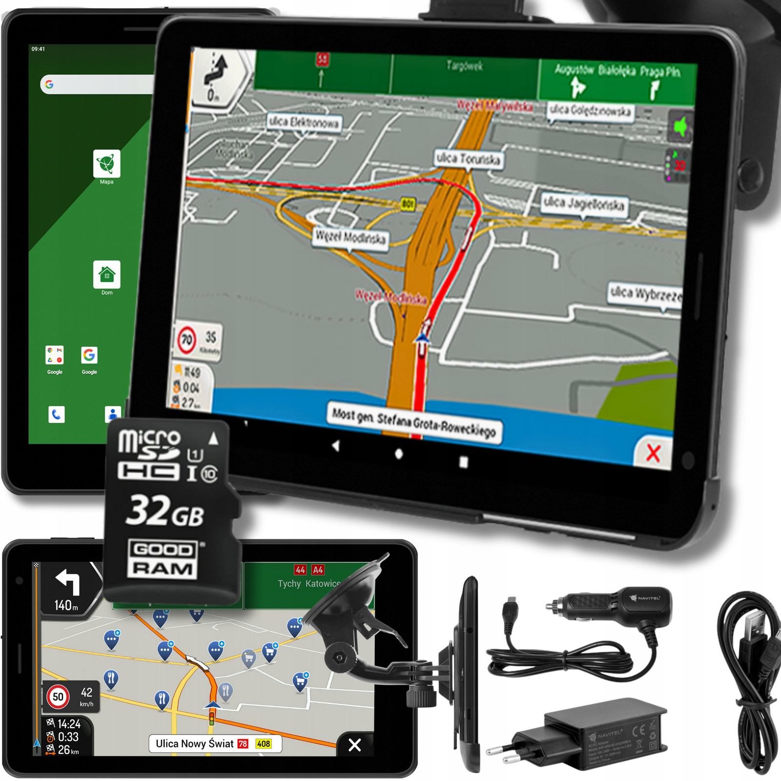 Tablet Navigace Navitel T787 iGO Primo Truck Pro Těžké Tir Bus