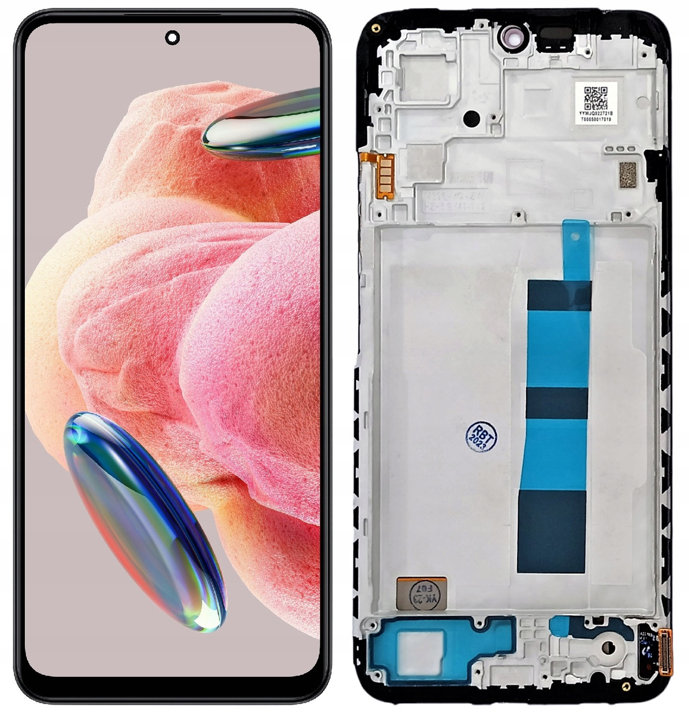 LCD Displej Pro Xiaomi Redmi Note 12 4G Oled Rámeček