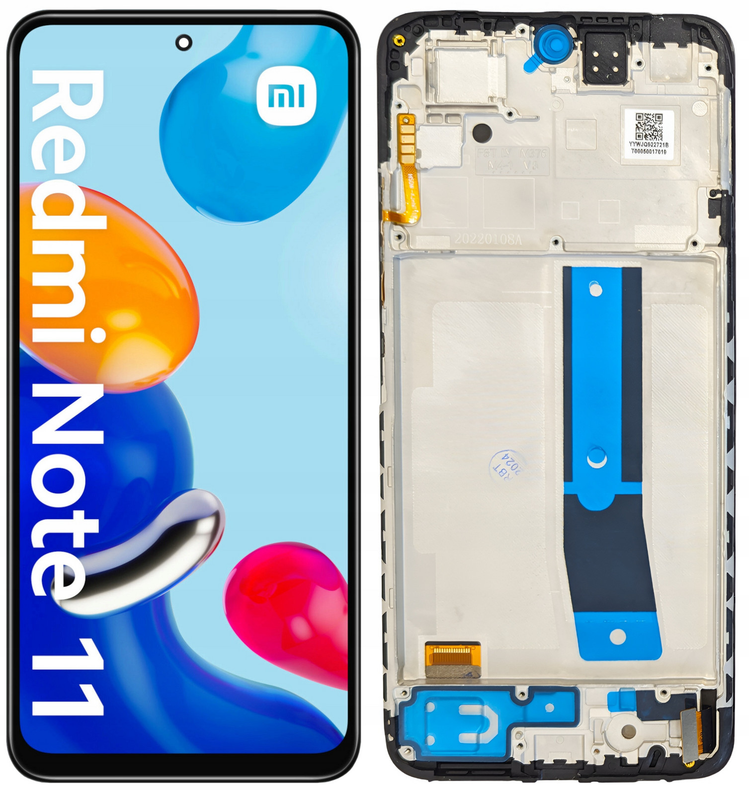 LCD Displej Pro Xiaomi Redmi Note 11 Oled Rámeček