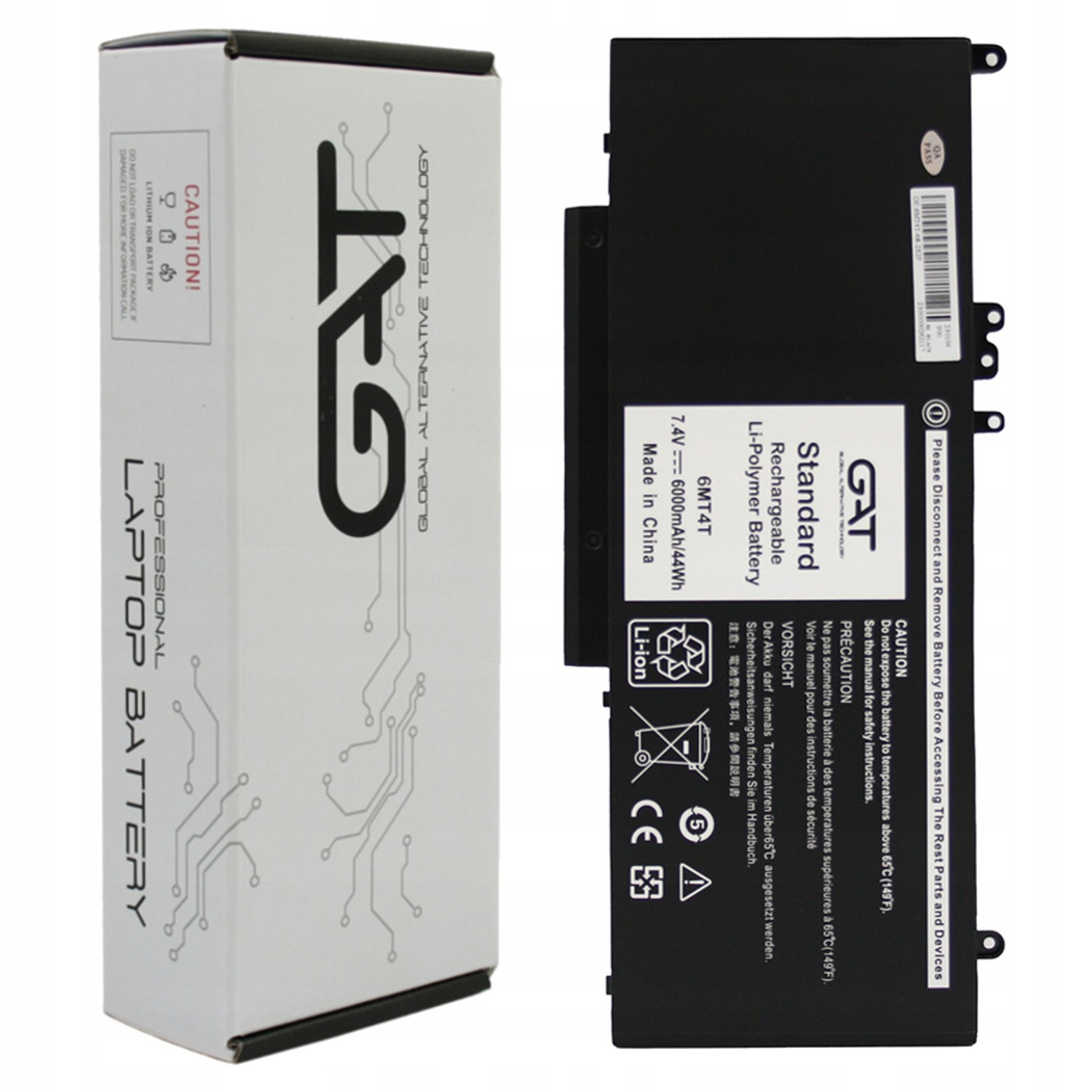 Baterie G5M10 WYJC2 0WYJC2 pro Dell Latitude E5470 E5570 E5550 6000mAh