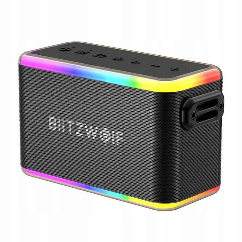 Blitzwolf Bezdrátový Přenosný Bluetooth Reproduktor Bt 5.0 Karaoke Rgb IPX5