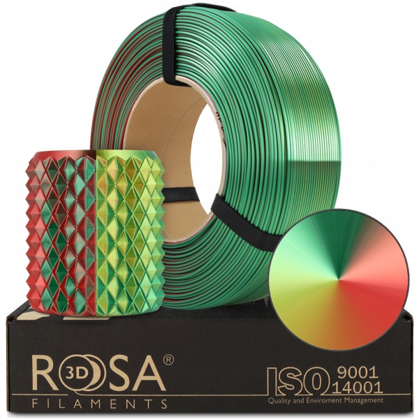 Filament Rosa 3D Pla Magic Silk 1,75mm Xmas 1000g