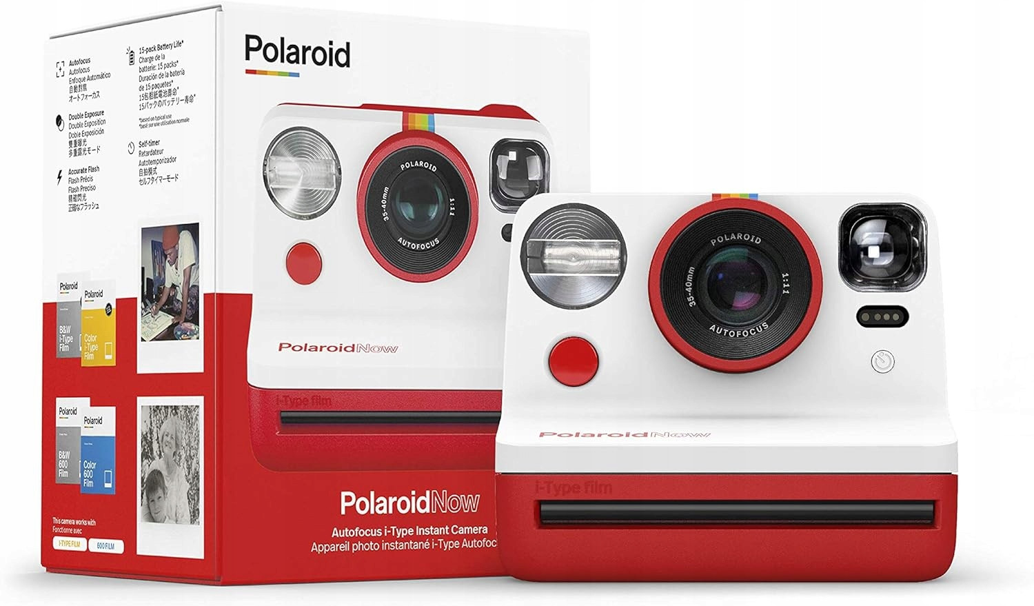 Instantní Digitální Fotoaparát Polaroid Now I-type Autofokus Blesk