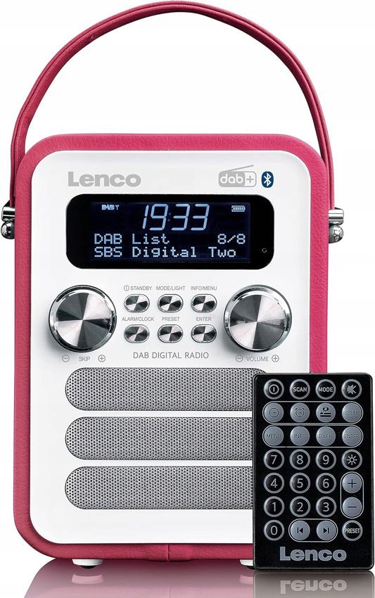 Rádio Lenco PDR-051 Dab+ Fm Rds Usb Aux Bluetooth digitální rádio