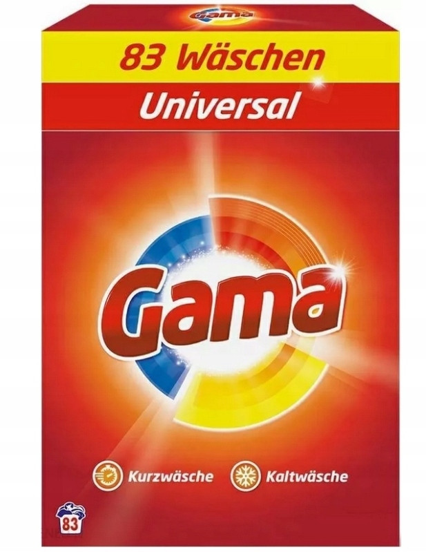 Gama, Univerzální prací prášek, 4,98 kg