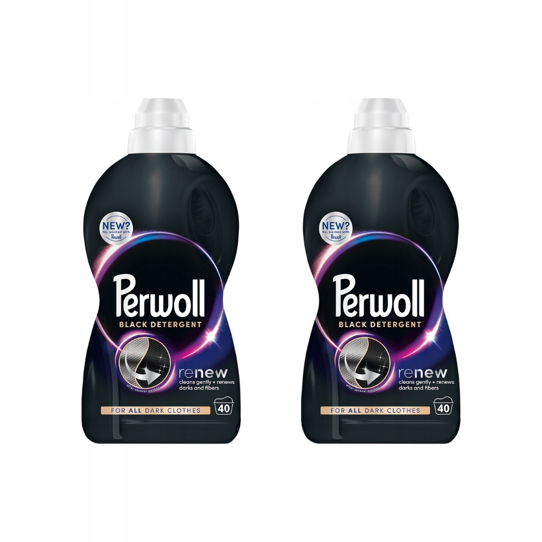 Perwoll Black tekutý prací prostředek 80 praní 2x 2l