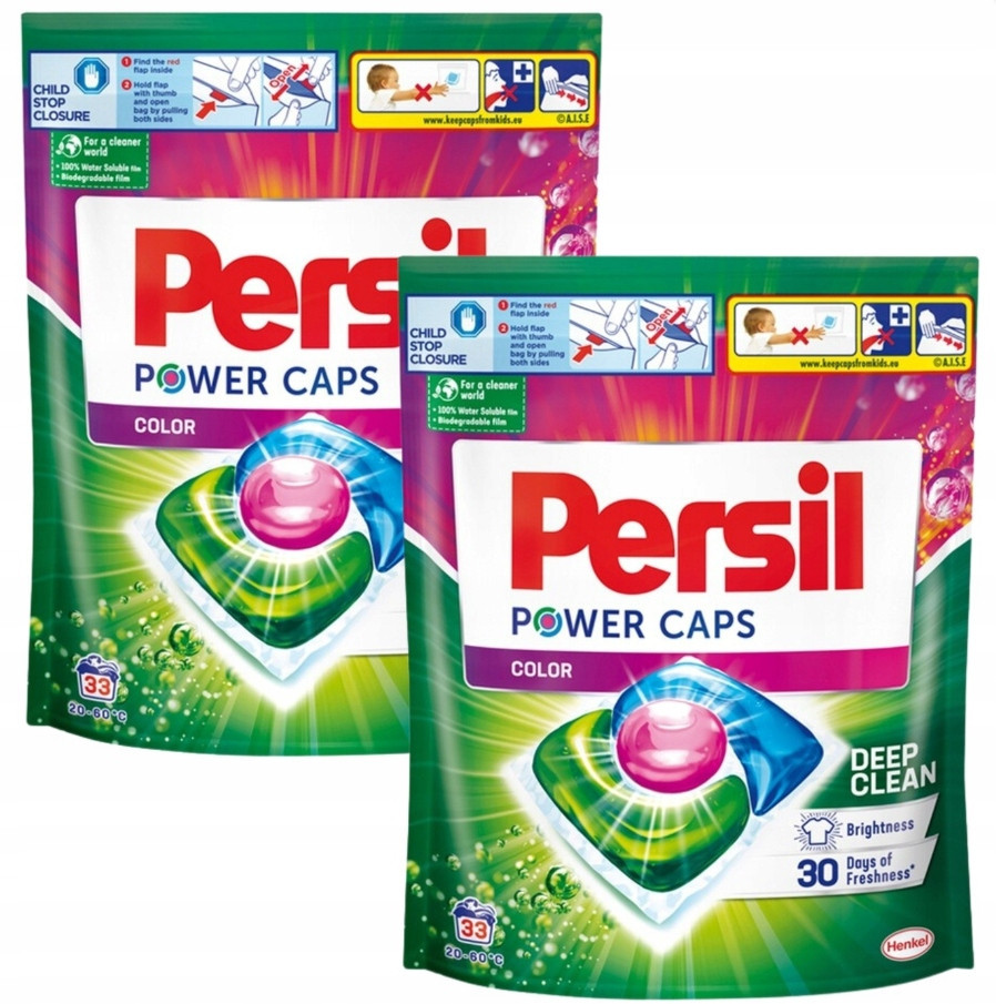 Persil Power Caps Kapsle na praní barvy 66 ks