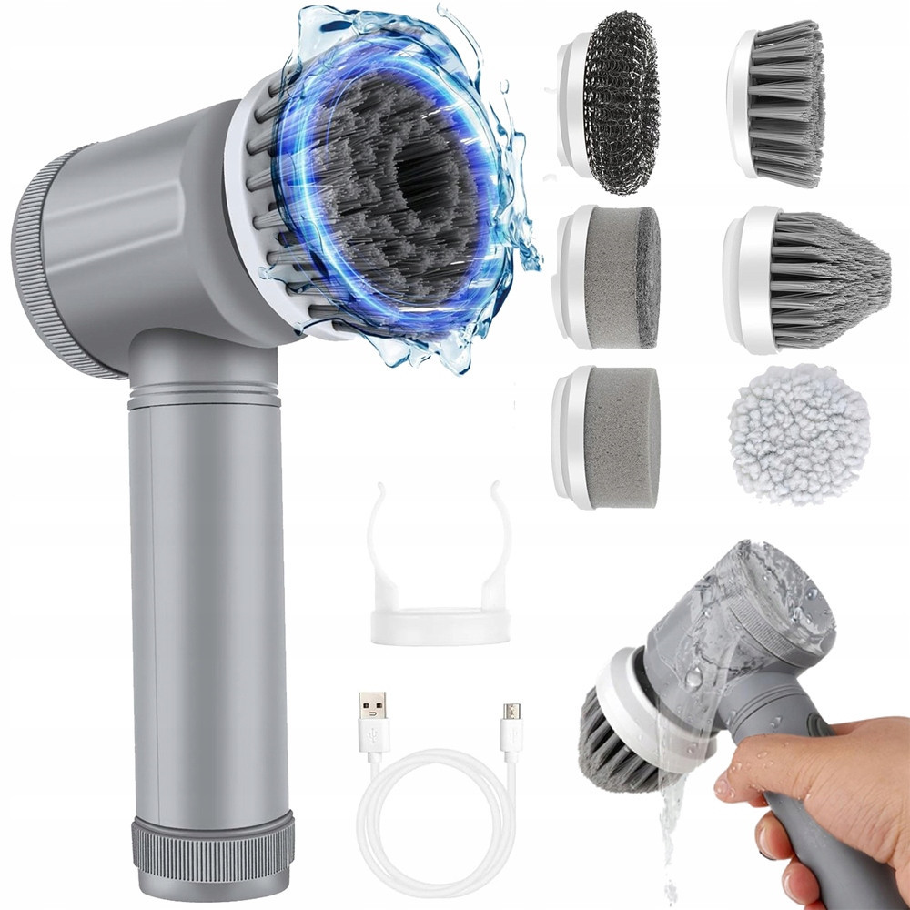 Ruční Elektrický Čisticí Kartáč Pro Domácnost 7V1