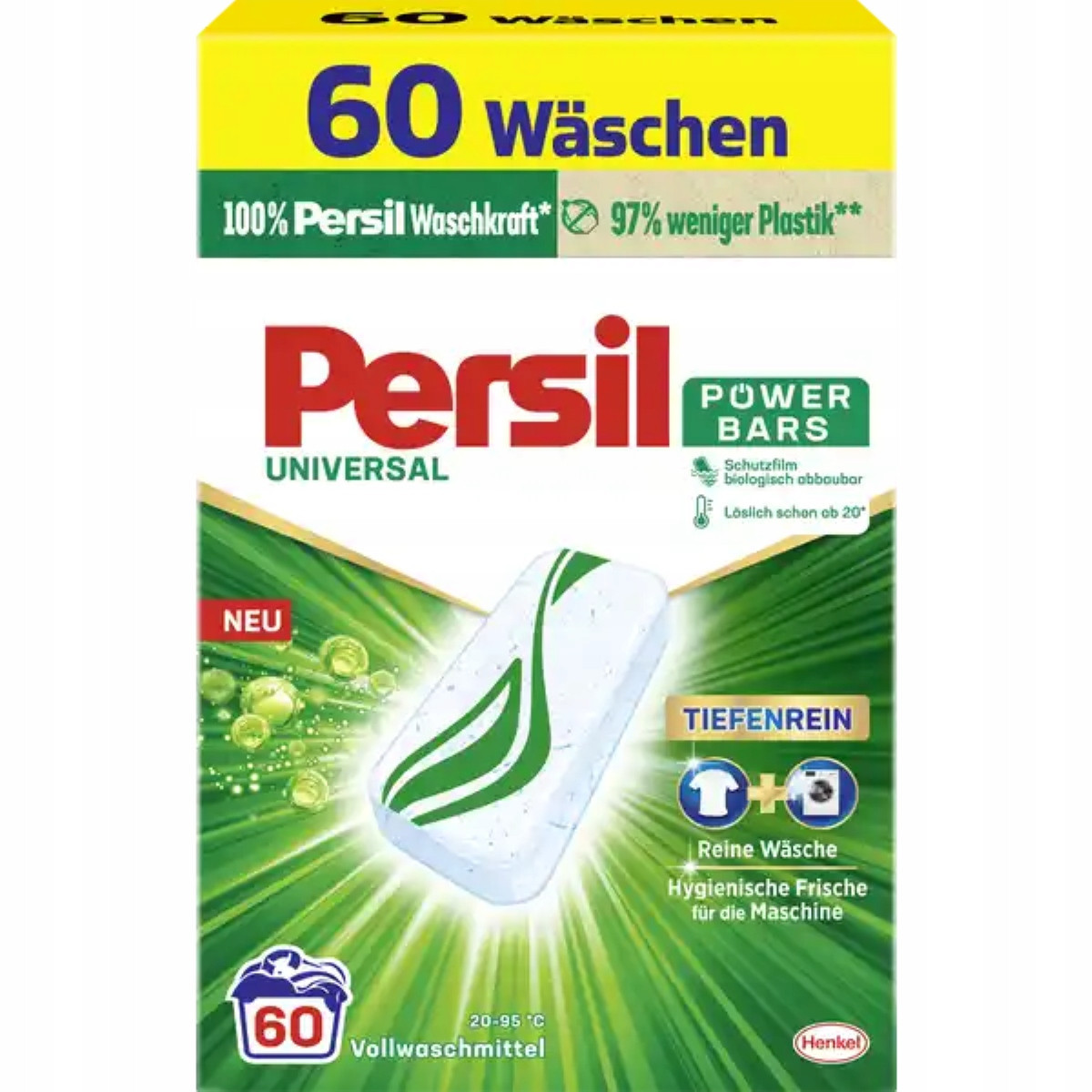 Prací tablety Persil Universal Power Bars 60 ks De