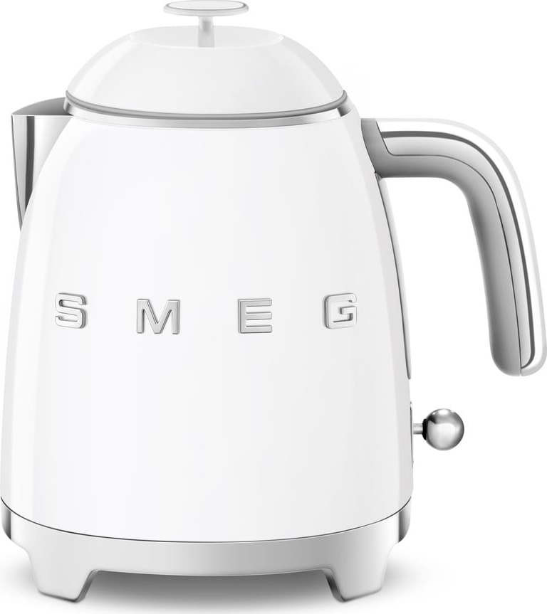 Bílá rychlovarná konvice z nerezové oceli 800 ml Retro Style – SMEG