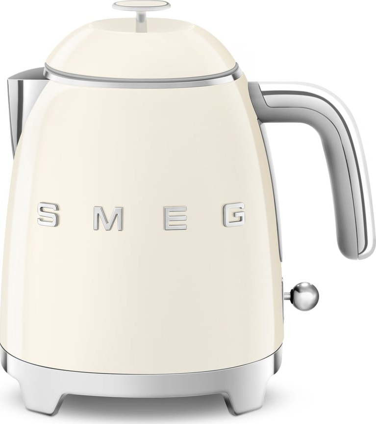 Krémová rychlovarná konvice z nerezové oceli 800 ml Retro Style – SMEG