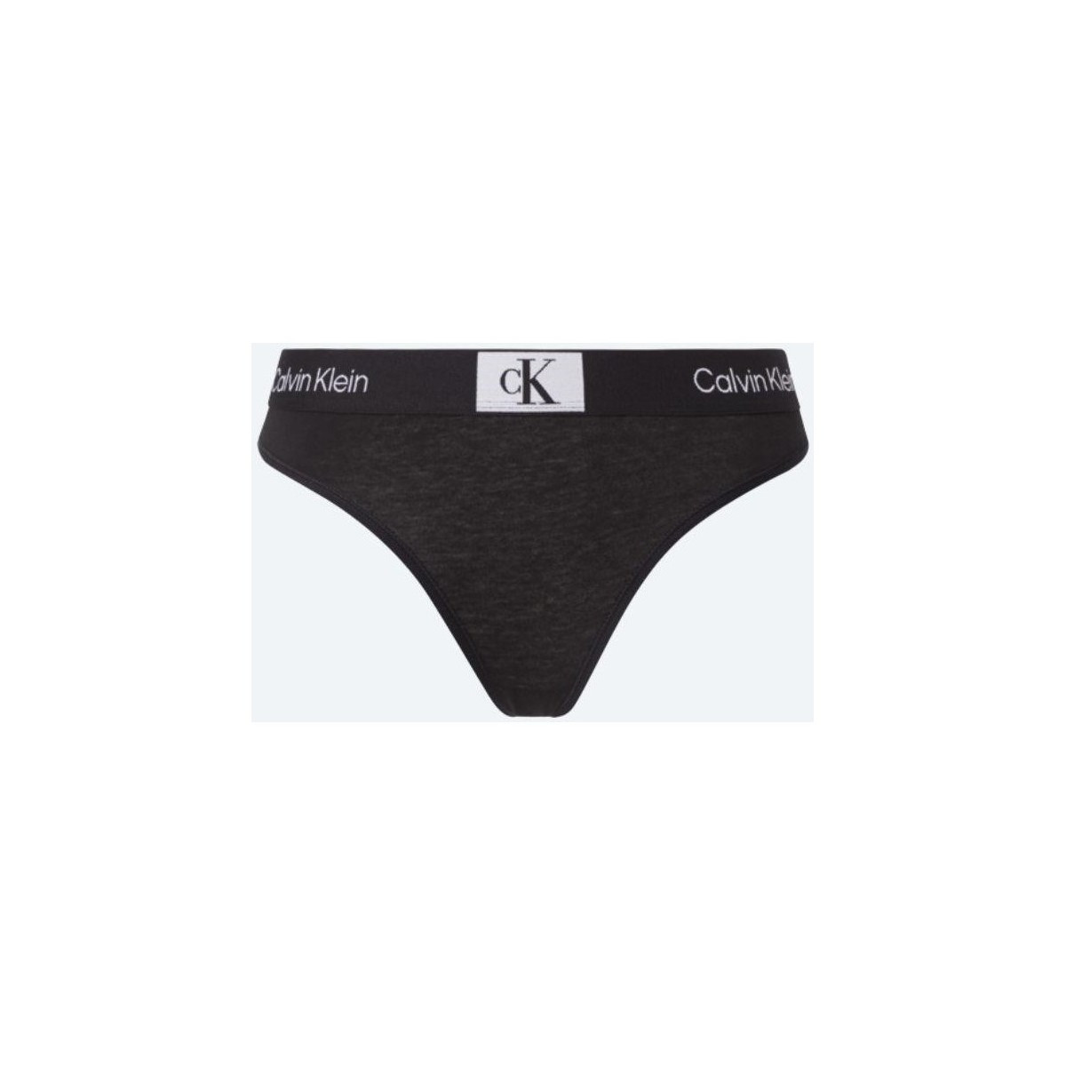 Calvin Klein Jeans  000QF7221EUB1 MODERN THONG  Černá