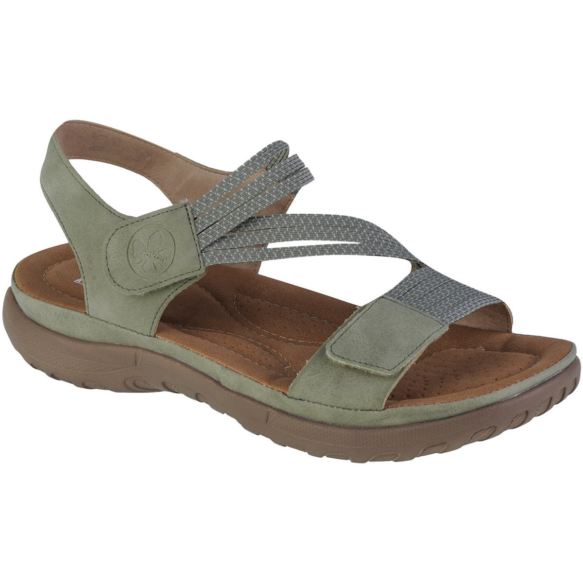 Rieker  Sandals  Zelená