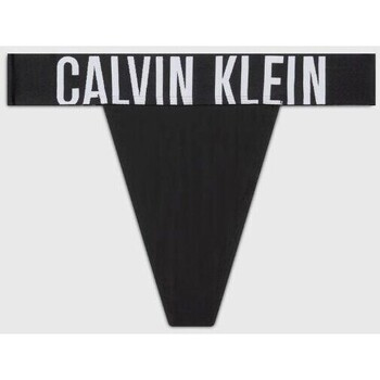 Calvin Klein Jeans  000QF7638EUB1 THONG  Černá