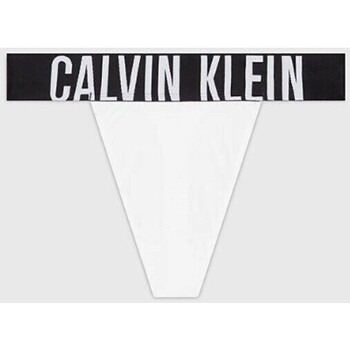 Calvin Klein Jeans  000QF7638E100 THONG  Bílá