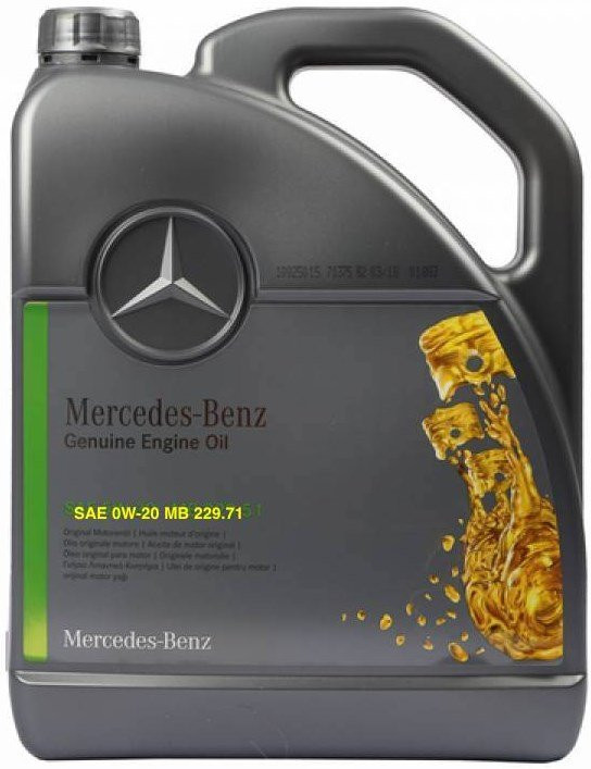Motorový olej Mercedes-Benz 229.71 0W-20 5L