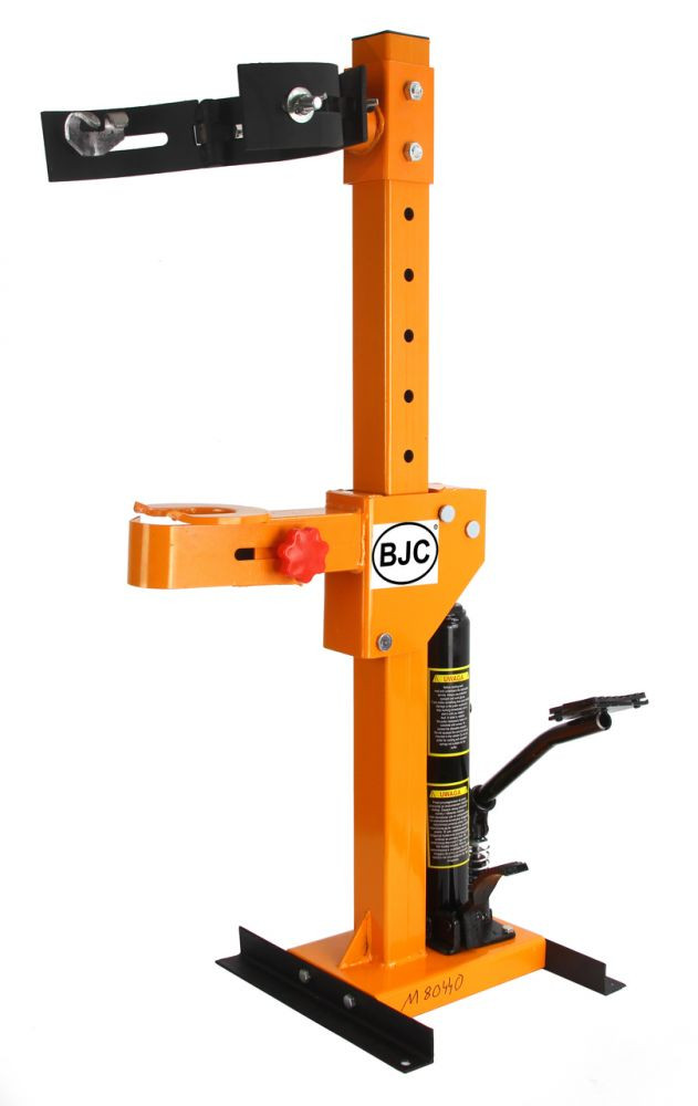 Stahovák pružin, hydraulický, stojanový, 1t