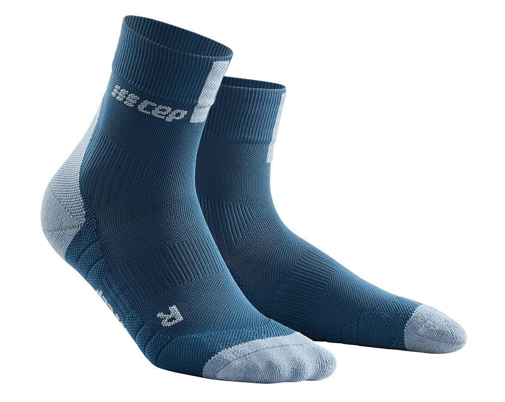 CEP Krátké ponožky 3.0 dámské modrá / šedá