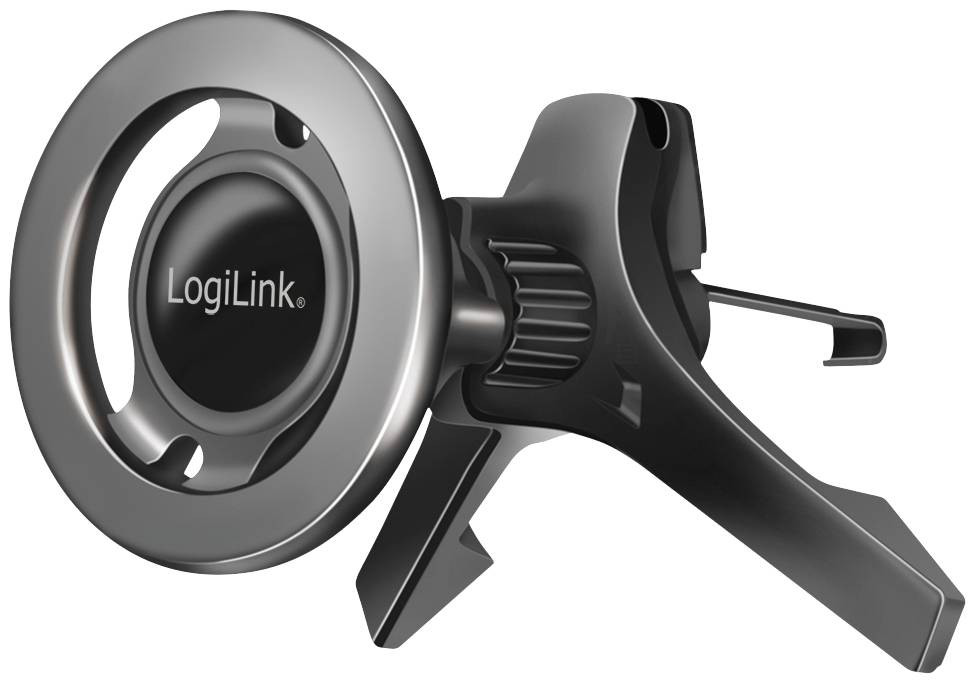 LogiLink AA0167 upevnění na ventilační mřížku držák mobilního telefonu do auta otočné o 360°, s magnetickým upevněním